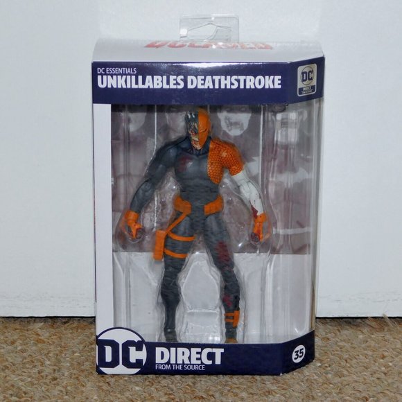 2022 DC Direct Essentials DCeased 7" Unkillables Deathstroke Figure MIB New - Picture 1 of 10